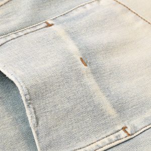 Trendy Washed Loose Jeans for Y2K Aesthetic Outfits and Grunge Style Looks