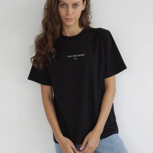 Trendy Women's Loose Printed T-Shirt - Y2K Aesthetic Graphic Tee for Casual Style