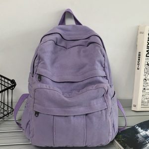 Trendy Y2K Aesthetic Large Capacity Backpack for Coquette and Grunge Style Lovers