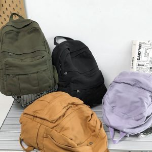 Trendy Y2K Aesthetic Large Capacity Backpack for Coquette and Grunge Style Lovers