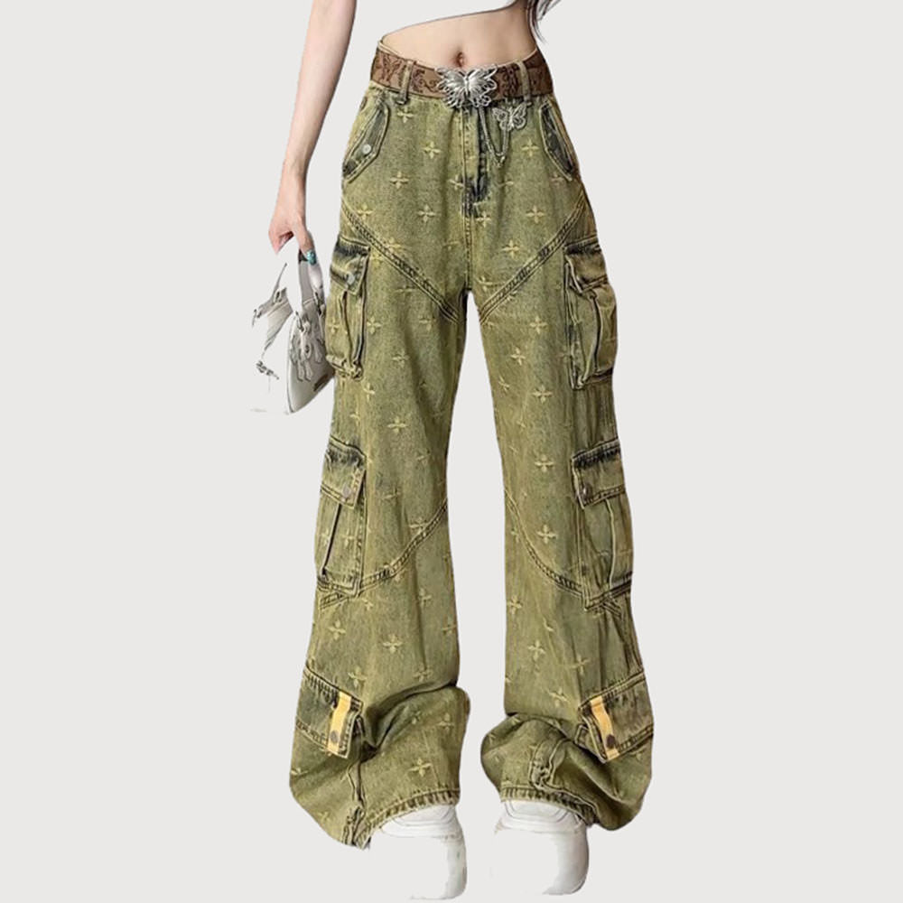 Trendy Y2K Cargo Pants for a Chic Grunge Aesthetic and Comfy Everyday Style