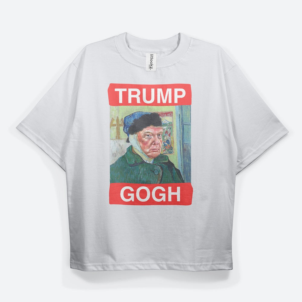 Tr*mp Gogh Y2K Aesthetic Tee - Vintage-Inspired Grunge Style for Unique Outfits