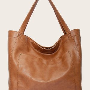 Versatile Large Capacity Pocket Tote for Y2K Fashion Lovers and Aesthetic Outfits