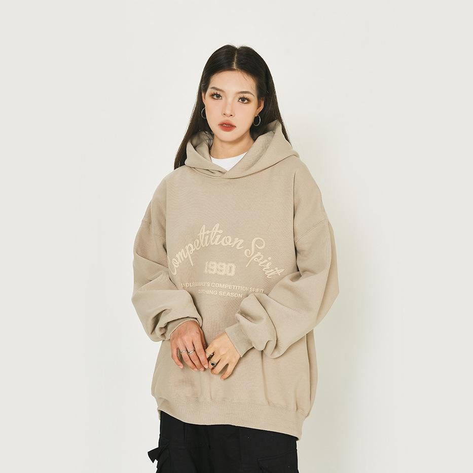 Vintage-Inspired Y2K Endless Road Hoodie for Cozy Retro Aesthetic Vibes