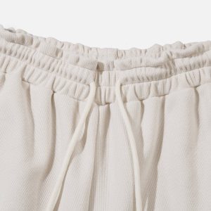 Wavy Patchwork Shorts - Y2K Aesthetic Cargo Style for Trendy Summer Outfits