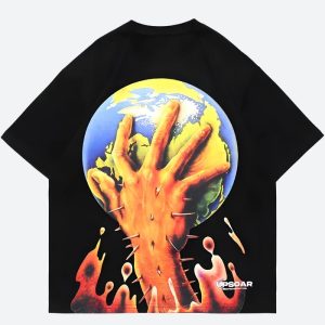 World Has Changed Y2K Graphic Tee - Trendy Coquette Aesthetic Top for Stylish Outfits