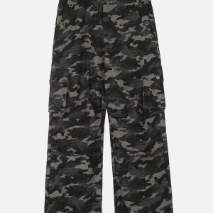 Wrinkle-Resistant Y2K Cargo Pants for Comfy Coquette and Grunge Aesthetic Outfits