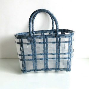 Y2K Aesthetic Basket Beach Tote - Cute and Comfy for Summer Outings and Aesthetic Vibes