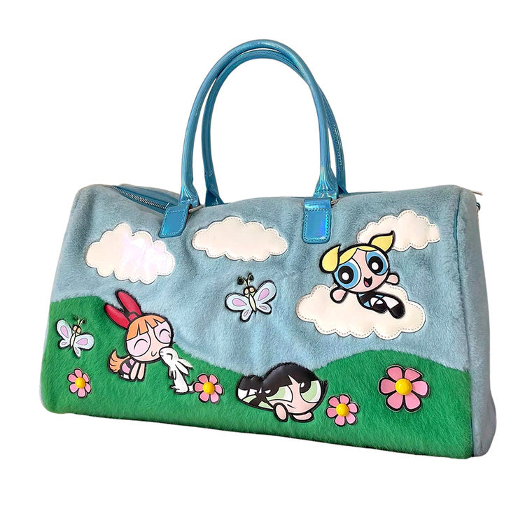 Y2K Aesthetic Cartoon Handbag - Cute and Quirky Accessory for Y2K Fashion Lovers