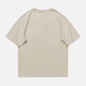 Y2K Aesthetic Cat After Work Print Tee - Cute and Comfy Top for Everyday Style