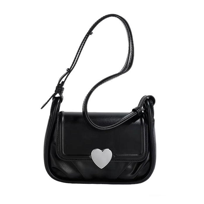 Y2K Aesthetic Heart Bag: Cute Coquette Style Accessory for Trendy Outfits