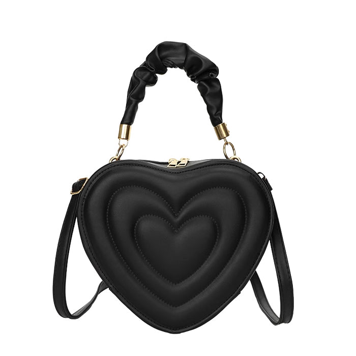 Y2K Aesthetic Heart-Shaped Bag for Coquette Style and Cute Outfits