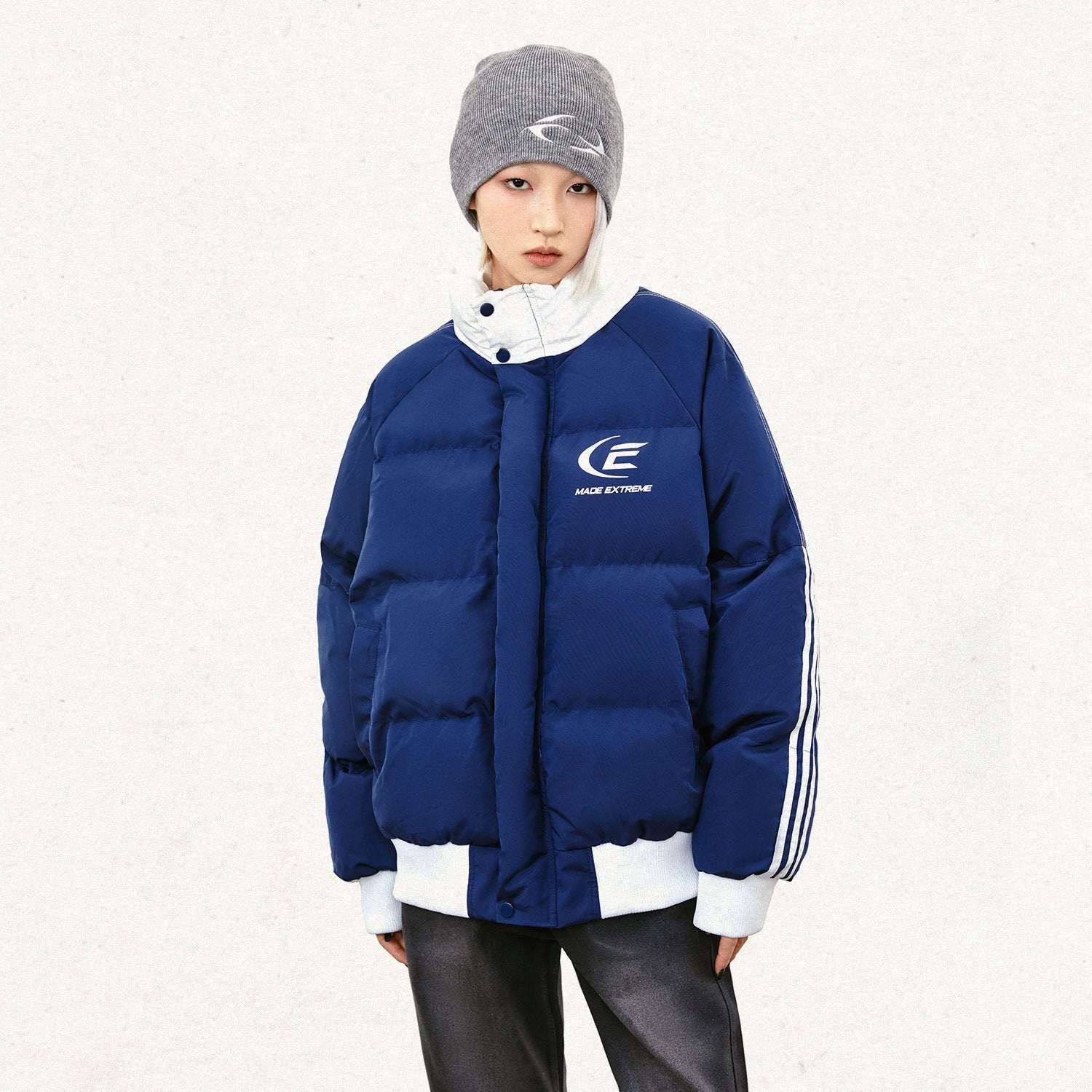 Y2K Aesthetic High Street Puffer Jacket for Trendy Winter Looks