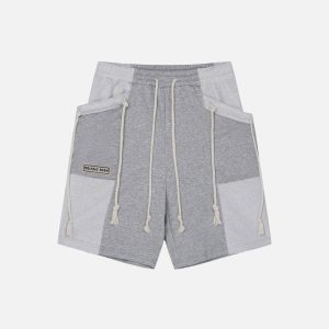 Y2K Aesthetic Multi Drawstring Shorts for Comfy and Trendy Summer Outfits