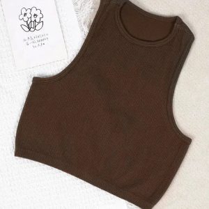 Y2K Aesthetic Sport Crop Top - Cute and Comfy Activewear for Trendy Outfits