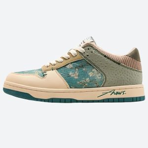 Y2K Aesthetic Van Gogh Almond Blossom Sneakers - Cute and Comfy Art-Inspired Footwear