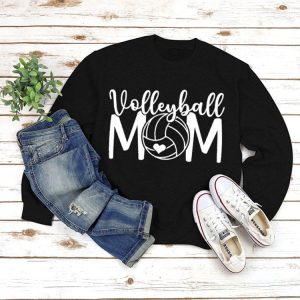 Y2K Aesthetic Volleyball Mom Sweatshirt - Comfy and Cute for Sporty Style Lovers