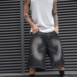 Y2K Baggy Reverse Washed Jorts for Trendy Grunge Aesthetic Outfits and Casual Looks