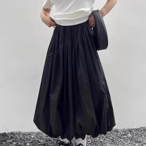 Y2K Bubble Midi Skirt: Embrace Coquette Aesthetic with Playful Style and Comfort