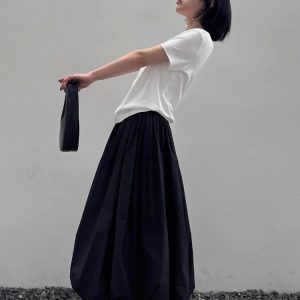 Y2K Bubble Midi Skirt: Embrace Coquette Aesthetic with Playful Style and Comfort