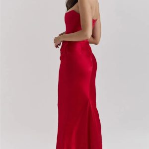 Y2K Coquette Aesthetic Seraphic Splendor Maxi Dress for Effortless Style and Elegance