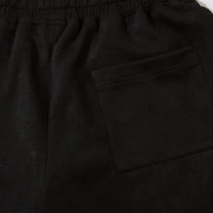 Y2K Embroidered Baggy Shorts for Trendy Coquette and Grunge Aesthetic Outfits