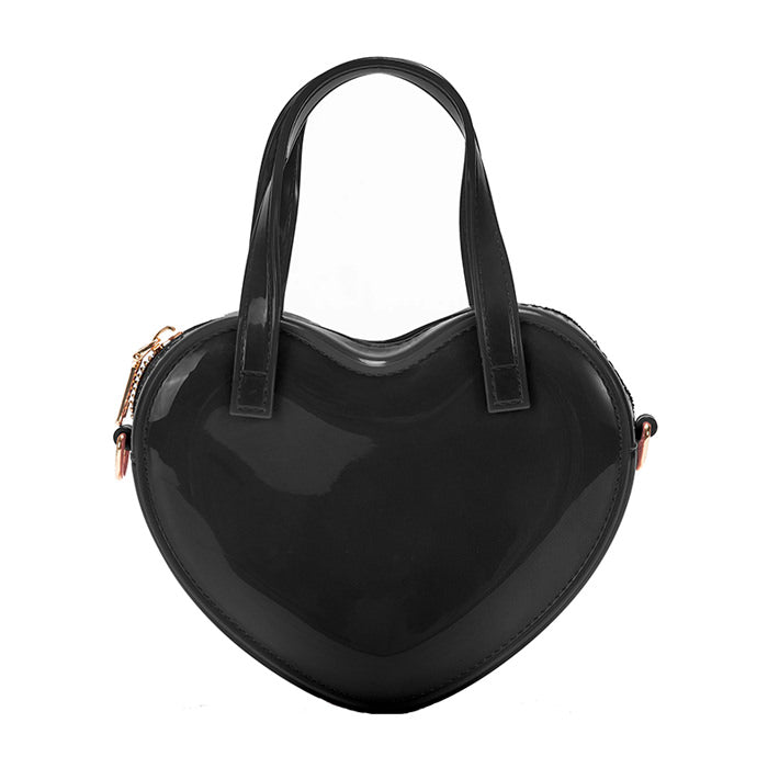 Y2K Heart Shaped Mini Bag - Cute Coquette Aesthetic Accessory for Trendy Outfits