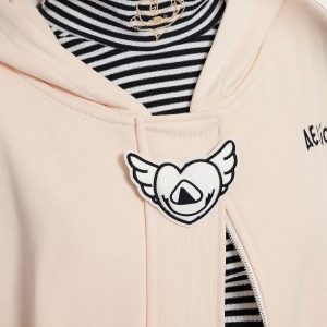 Y2K Heart Wing Hoodie: Embrace Coquette Aesthetic with Cute and Comfy Style