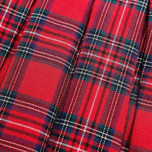 Y2K Plaid Wrinkle Skirt - Vintage Aesthetic for Coquette and Grunge Styles