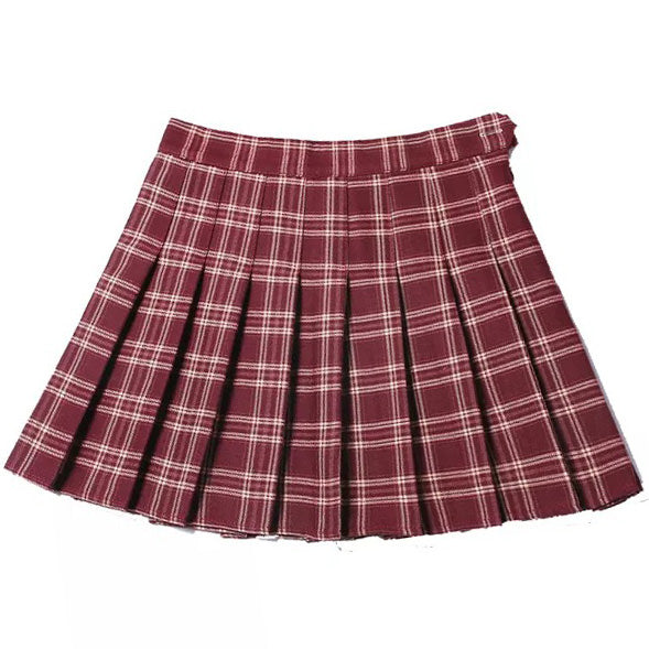 Y2K School Spirit Plaid Skirt - Trendy Coquette Aesthetic for Stylish Outfits