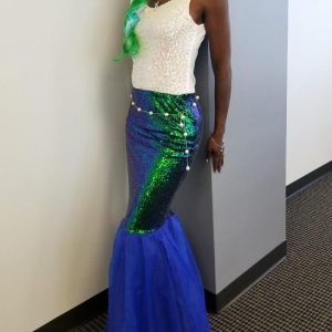 Y2K Sequins Mermaid Skirt - Glamorous Coquette Aesthetic for Stunning Outfits