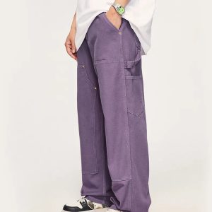 Y2K Soft Boy Pocket Cargo Pants for Comfy Aesthetic Outfits and Everyday Style