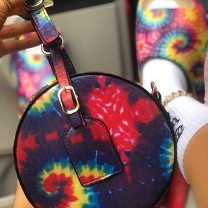 Y2K Tie Dye Casual Bag: Trendy Aesthetic Accessory for Coquette and Grunge Styles