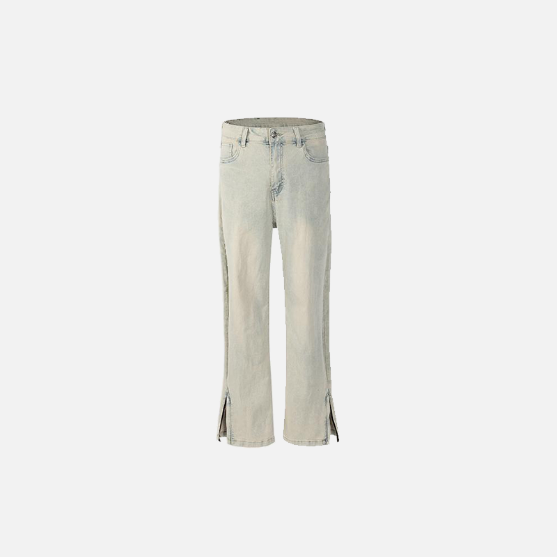 Y2K Washed Wide-Leg Jeans for Trendy Grunge Aesthetic Outfits and Vintage Vibes