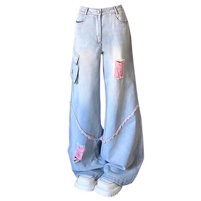 Y2K Wide Leg Jeans: Trendy Y2K Fashion for Effortless Aesthetic Outfits