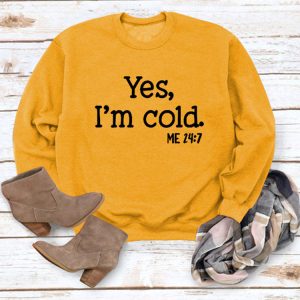 Yes I'm Cold Y2K Hoodie - Comfy Grunge Aesthetic Sweatshirt for Cozy Outfits