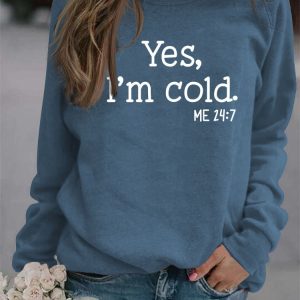 Yes I'm Cold Y2K Hoodie - Comfy Grunge Aesthetic Sweatshirt for Cozy Outfits