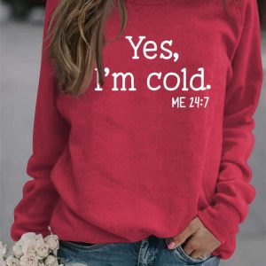 Yes I'm Cold Y2K Hoodie - Comfy Grunge Aesthetic Sweatshirt for Cozy Outfits