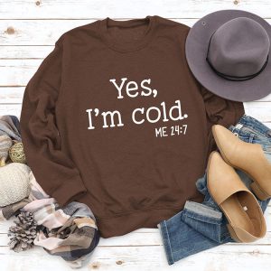 Yes I'm Cold Y2K Hoodie - Comfy Grunge Aesthetic Sweatshirt for Cozy Outfits