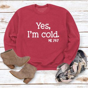 Yes I'm Cold Y2K Hoodie - Comfy Grunge Aesthetic Sweatshirt for Cozy Outfits