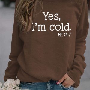 Yes I'm Cold Y2K Hoodie - Comfy Grunge Aesthetic Sweatshirt for Cozy Outfits