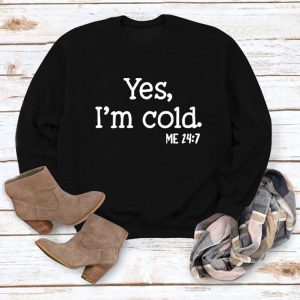 Yes I'm Cold Y2K Hoodie - Comfy Grunge Aesthetic Sweatshirt for Cozy Outfits