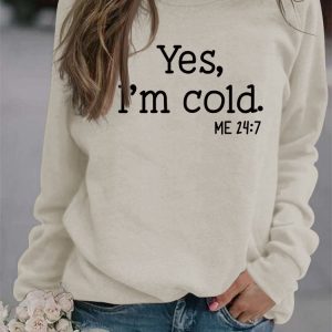 Yes I'm Cold Y2K Hoodie - Comfy Grunge Aesthetic Sweatshirt for Cozy Outfits